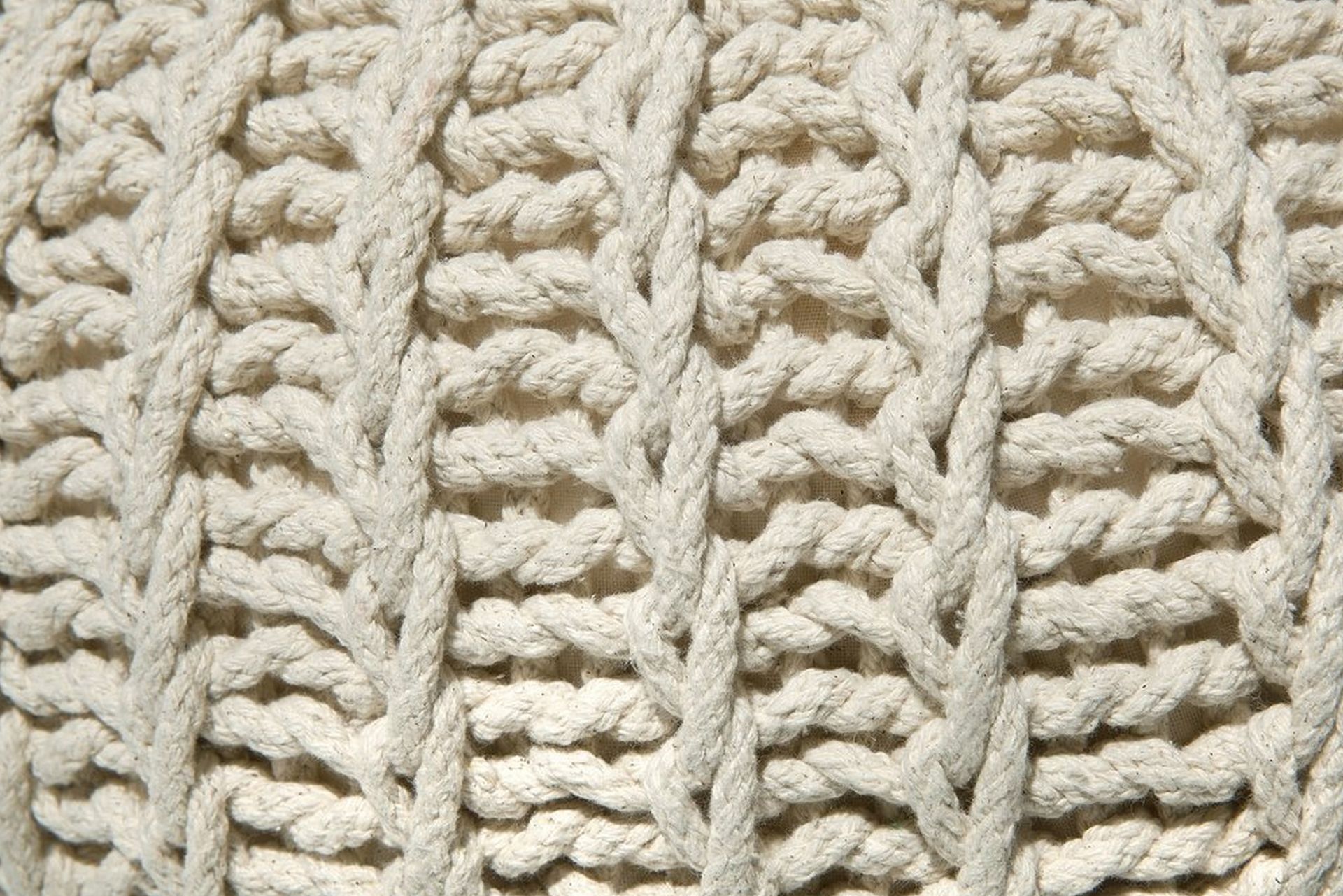 CONRAD II Puff 50 cm - Beige - Møbler - Stoler & lenestoler - Krakk - Puff