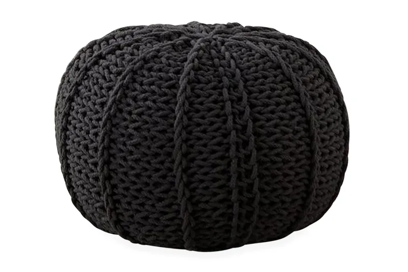 CONRAD II Puff 50 cm - Grå - Møbler - Stoler & lenestoler - Krakk - Puff