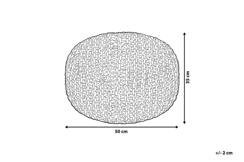 Conrad Il Puff 50 cm - Gul - Møbler - Stoler & lenestoler - Krakk - Puff