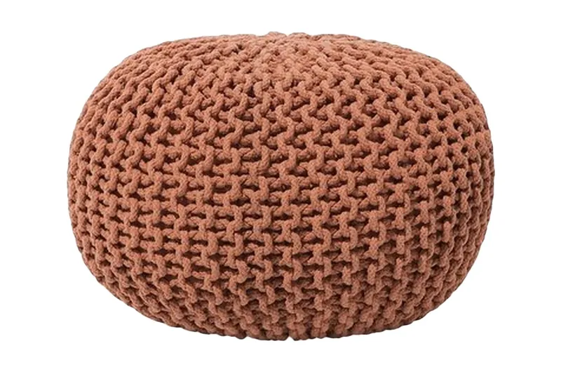 Conrad Puff 50 cm - Brun - Møbler - Stoler & lenestoler - Krakk - Puff