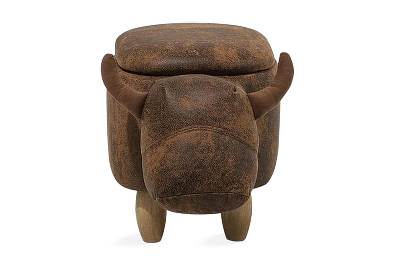 Cow Puff 60 cm - Brun - Møbler - Stoler & lenestoler - Krakk - Puff