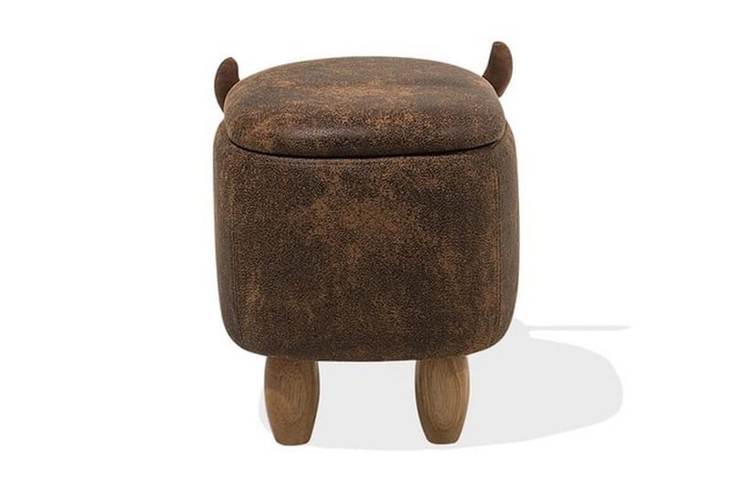 Cow Puff 60 cm - Brun - Møbler - Stoler & lenestoler - Krakk - Puff