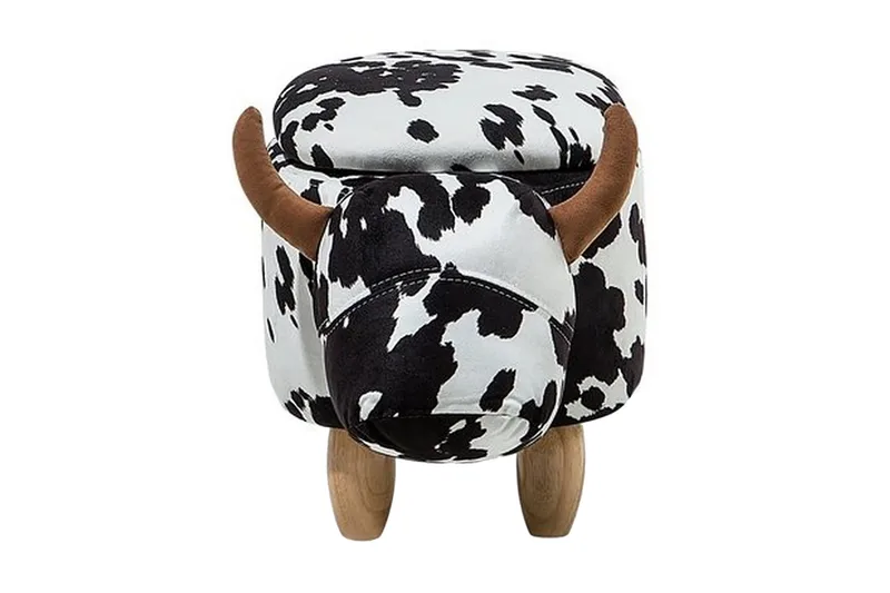 COW Puff 60 cm - Svart - Møbler - Stoler & lenestoler - Krakk - Puff
