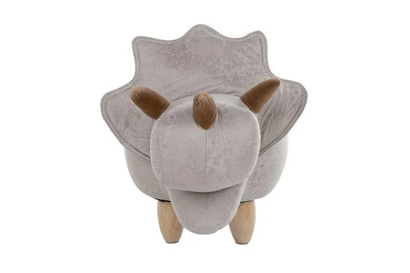 Daesia Sittepuff med Oppbevaring - Grå - Møbler - Stoler & lenestoler - Krakk - Puff