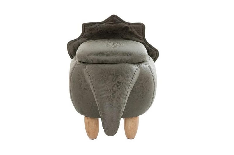 Daesia Sittepuff med Oppbevaring - Grønn - Møbler - Stoler & lenestoler - Krakk - Puff