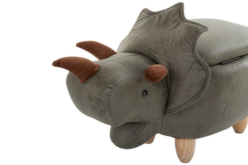 Daesia Sittepuff med Oppbevaring - Grønn - Møbler - Stoler & lenestoler - Krakk - Puff