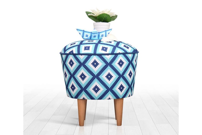 Debesis Sittepuff 42 cm - Lys blå - Møbler - Stoler & lenestoler - Krakk - Puff