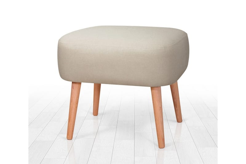 Demopolis Sittepuff 50 cm - Beige - Møbler - Stoler & lenestoler - Krakk - Puff