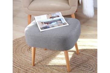 Demopolis Sittepuff 50 cm - Grå - Møbler - Stoler & lenestoler - Krakk - Puff