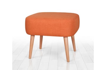 Demopolis Sittepuff 50 cm - Oransje - Møbler - Stoler & lenestoler - Krakk - Puff