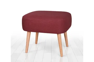 Demopolis Sittepuff 50 cm - Rød - Møbler - Stoler & lenestoler - Krakk - Puff