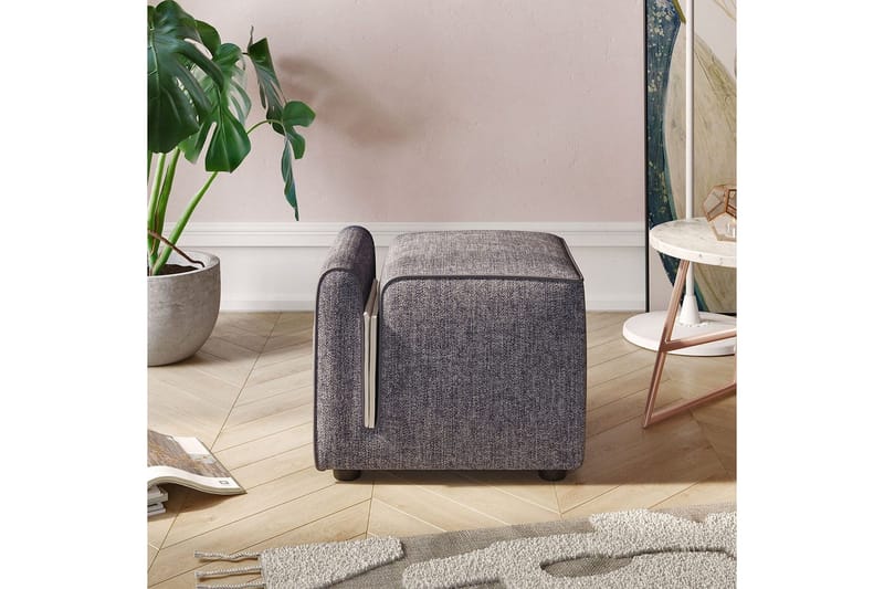 Puff Djarhint Grå - Grå - Møbler - Stoler & lenestoler - Krakk - Puff