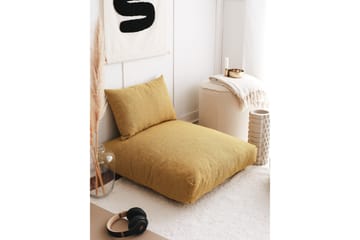 Dokuma Sittepuff 70 cm - Sennep - Møbler - Stoler & lenestoler - Krakk - Puff