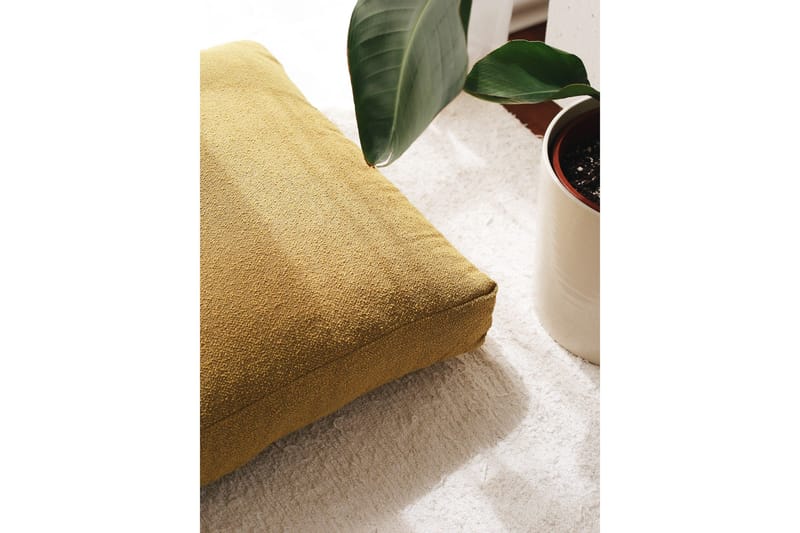 Dokuma Sittepuff 70 cm - Sennep - Møbler - Stoler & lenestoler - Krakk - Puff