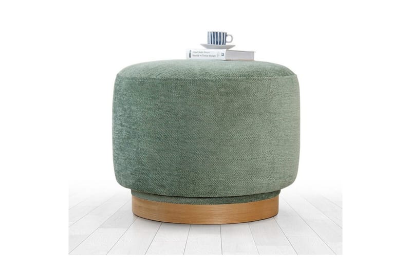 Puff Doroufield Grønn - Grønn - Møbler - Stoler & lenestoler - Krakk - Puff