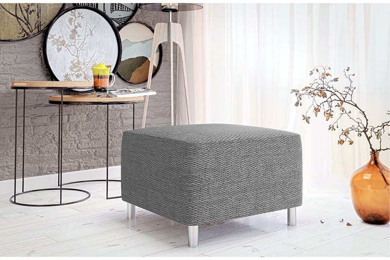 Dover Sittepuff 65x56x42 cm - Møbler - Stoler & lenestoler - Krakk - Puff