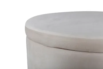 Dunken Sittepuff - Beige - Møbler - Stoler & lenestoler - Krakk - Puff - Sittepuff med oppbevaring