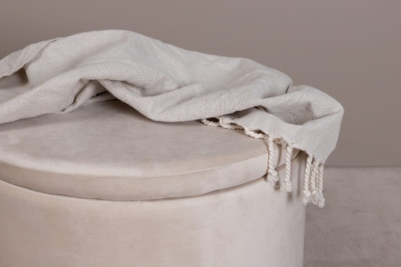 Dunken Sittepuff - Beige - Møbler - Stoler & lenestoler - Krakk - Puff - Sittepuff med oppbevaring