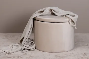 Dunken Sittepuff - Beige - Møbler - Stoler & lenestoler - Krakk - Puff - Sittepuff med oppbevaring