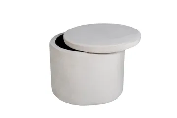 Dunken Sittepuff - Beige - Møbler - Stoler & lenestoler - Krakk - Puff - Sittepuff med oppbevaring