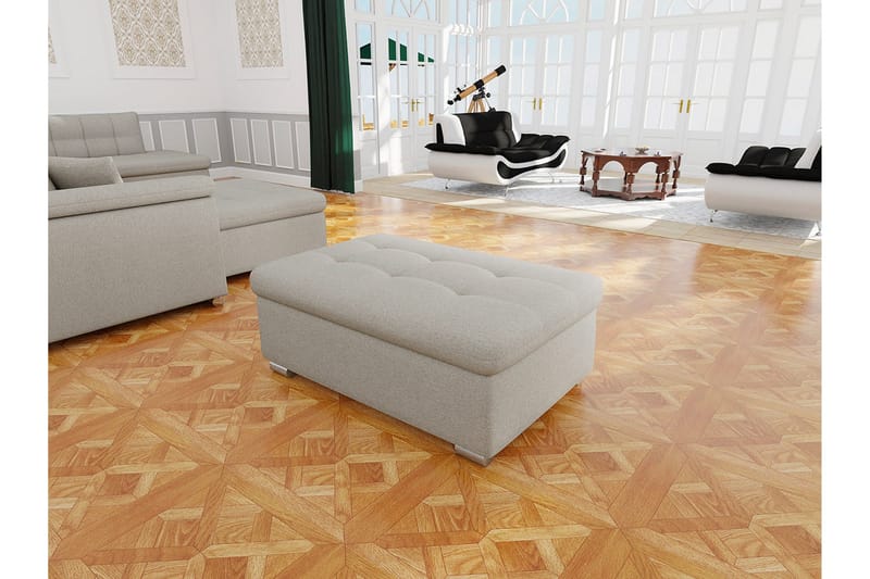 Dynir Sittepuff Beige - Møbler - Stoler & lenestoler - Krakk - Puff