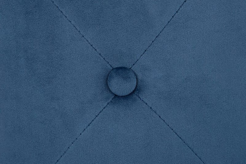 Emmerlyn Sittepuff Fløyel - Blå - Møbler - Stoler & lenestoler - Krakk - Puff