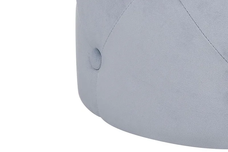 Emmerlyn Sittepuff Fløyel - Grå - Møbler - Stoler & lenestoler - Krakk - Puff