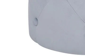 Emmerlyn Sittepuff Fløyel - Grå - Møbler - Stoler & lenestoler - Krakk - Puff