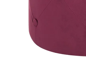 Emmerlyn Sittepuff Fløyel - Rød - Møbler - Stoler & lenestoler - Krakk - Puff