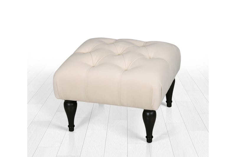 Frankfort Sittepuff 51 cm - Beige - Møbler - Stoler & lenestoler - Krakk - Puff