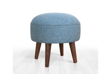 Fredericton Sittepuff 45 cm - Blå - Møbler - Stoler & lenestoler - Krakk - Puff