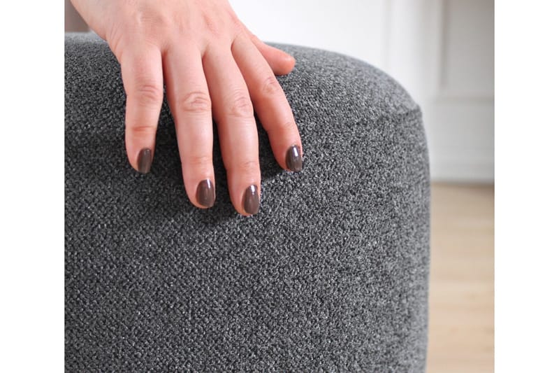 Galena Sittepuff 42 cm - Grå - Møbler - Stoler & lenestoler - Krakk - Puff