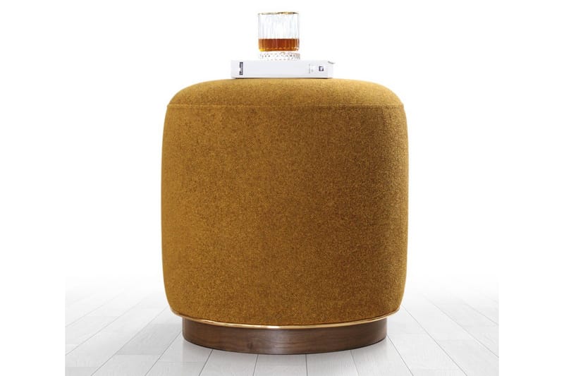 Galena Sittepuff 42 cm - Olivengrønn - Møbler - Stoler & lenestoler - Krakk - Puff