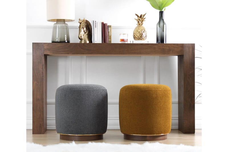 Galena Sittepuff 42 cm - Olivengrønn - Møbler - Stoler & lenestoler - Krakk - Puff