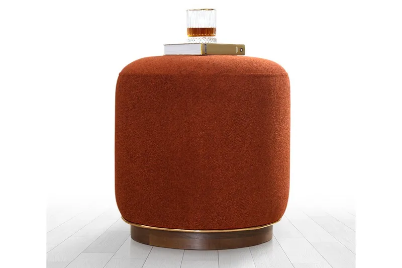 Galena Sittepuff 42 cm - Rød - Møbler - Stoler & lenestoler - Krakk - Puff