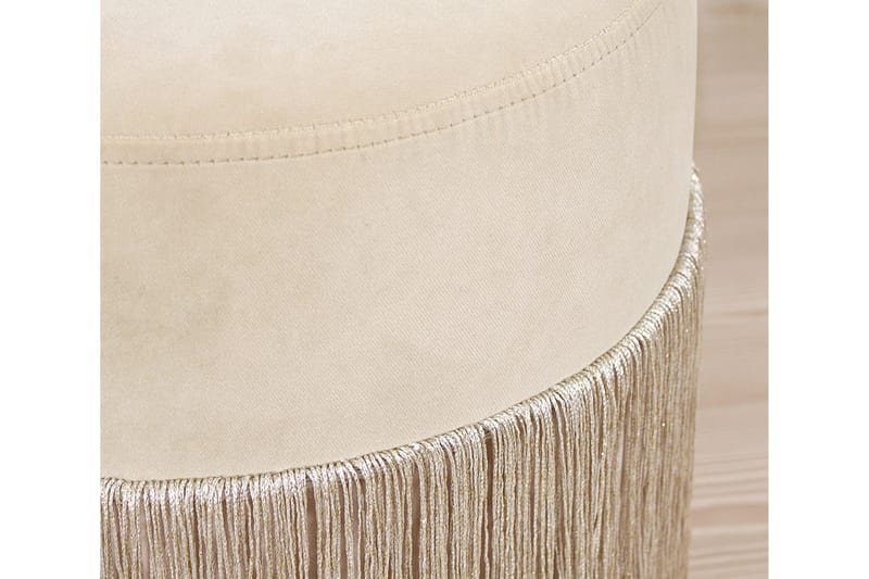 Glassboro Sittepuff 40 cm - Beige - Møbler - Stoler & lenestoler - Krakk - Puff