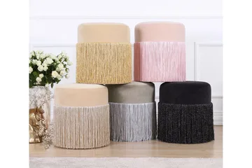 Glassboro Sittepuff 40 cm - Rosa - Møbler - Stoler & lenestoler - Krakk - Puff