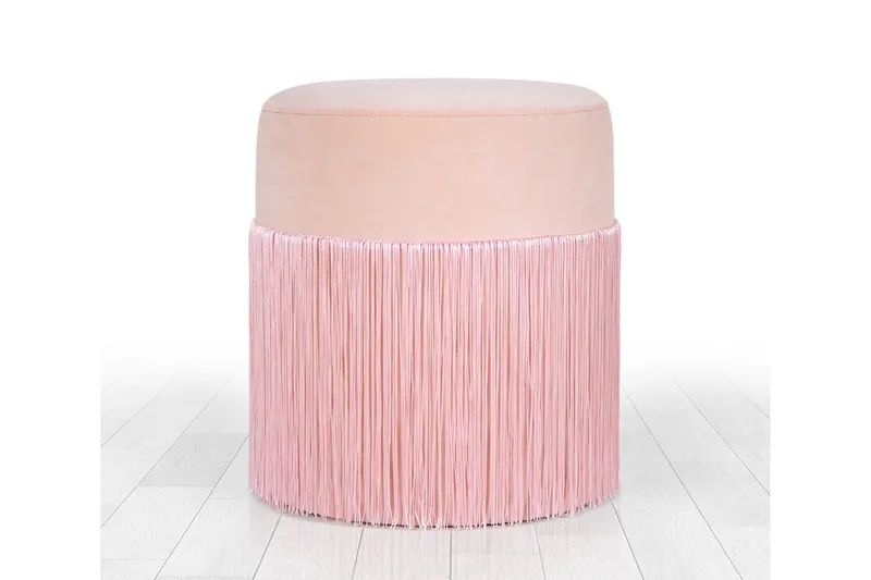 Glassboro Sittepuff 40 cm - Rosa - Møbler - Stoler & lenestoler - Krakk - Puff