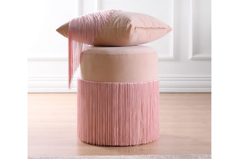 Glassboro Sittepuff 40 cm - Rosa - Møbler - Stoler & lenestoler - Krakk - Puff