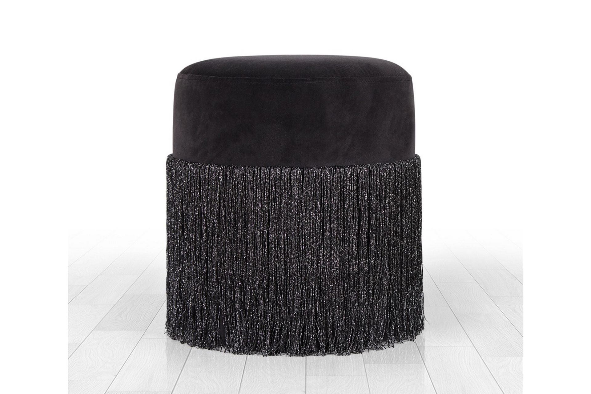 Glassboro Sittepuff 40 cm - Svart - Møbler - Stoler & lenestoler - Krakk - Puff