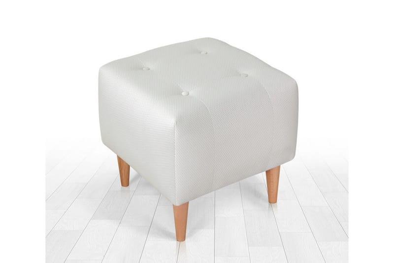 Grants Sittepuff 43 cm - Beige - Møbler - Stoler & lenestoler - Krakk - Puff