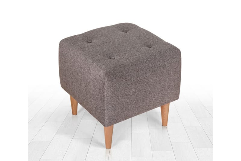 Grants Sittepuff 43 cm - Brun - Møbler - Stoler & lenestoler - Krakk - Puff