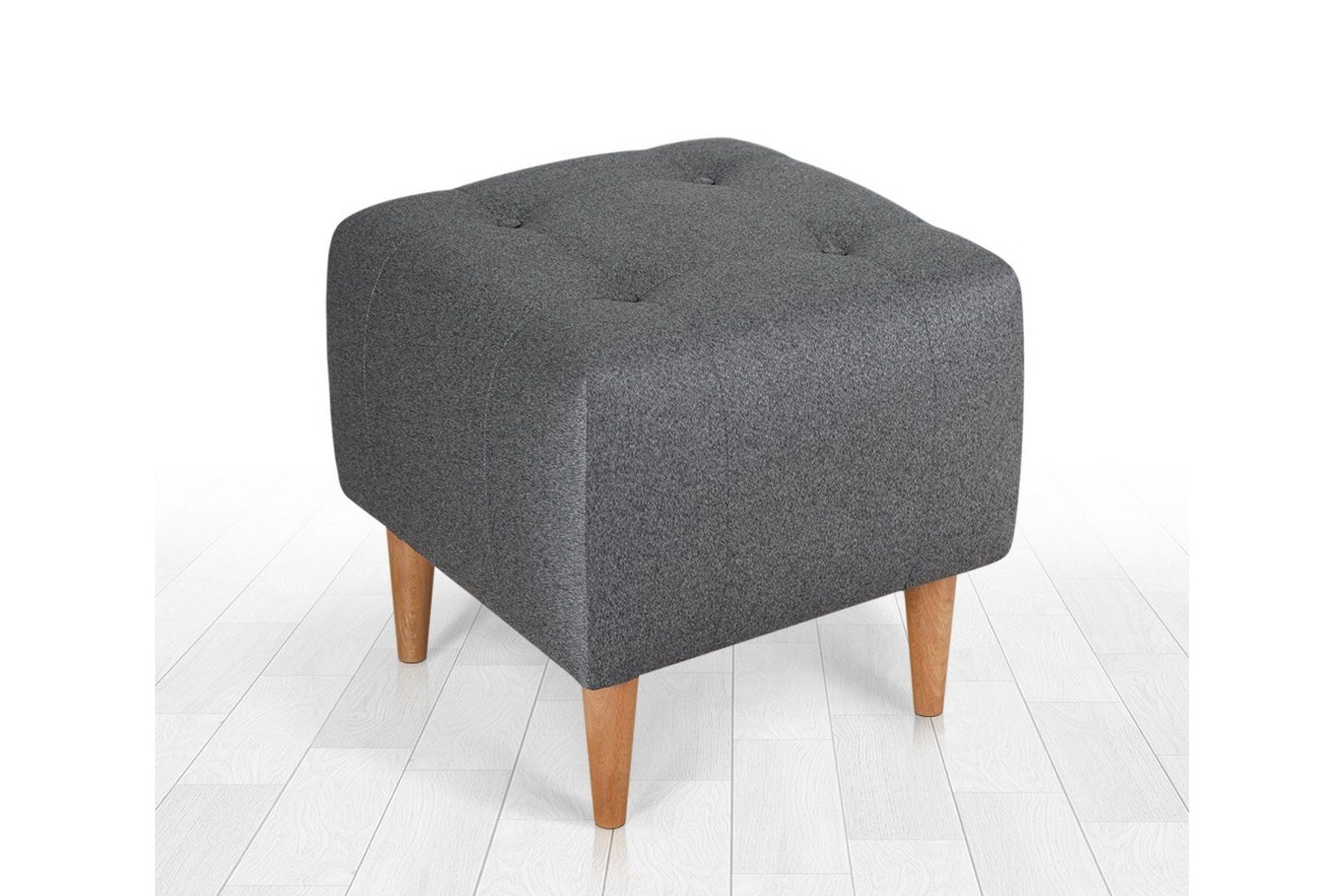Grants Sittepuff 43 cm - Grå