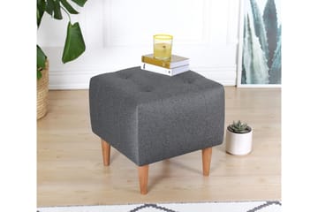 Grants Sittepuff 43 cm - Grå - Møbler - Stoler & lenestoler - Krakk - Puff