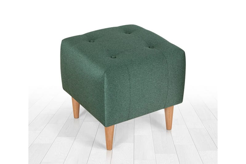 Grants Sittepuff 43 cm - Grønn - Møbler - Stoler & lenestoler - Krakk - Puff