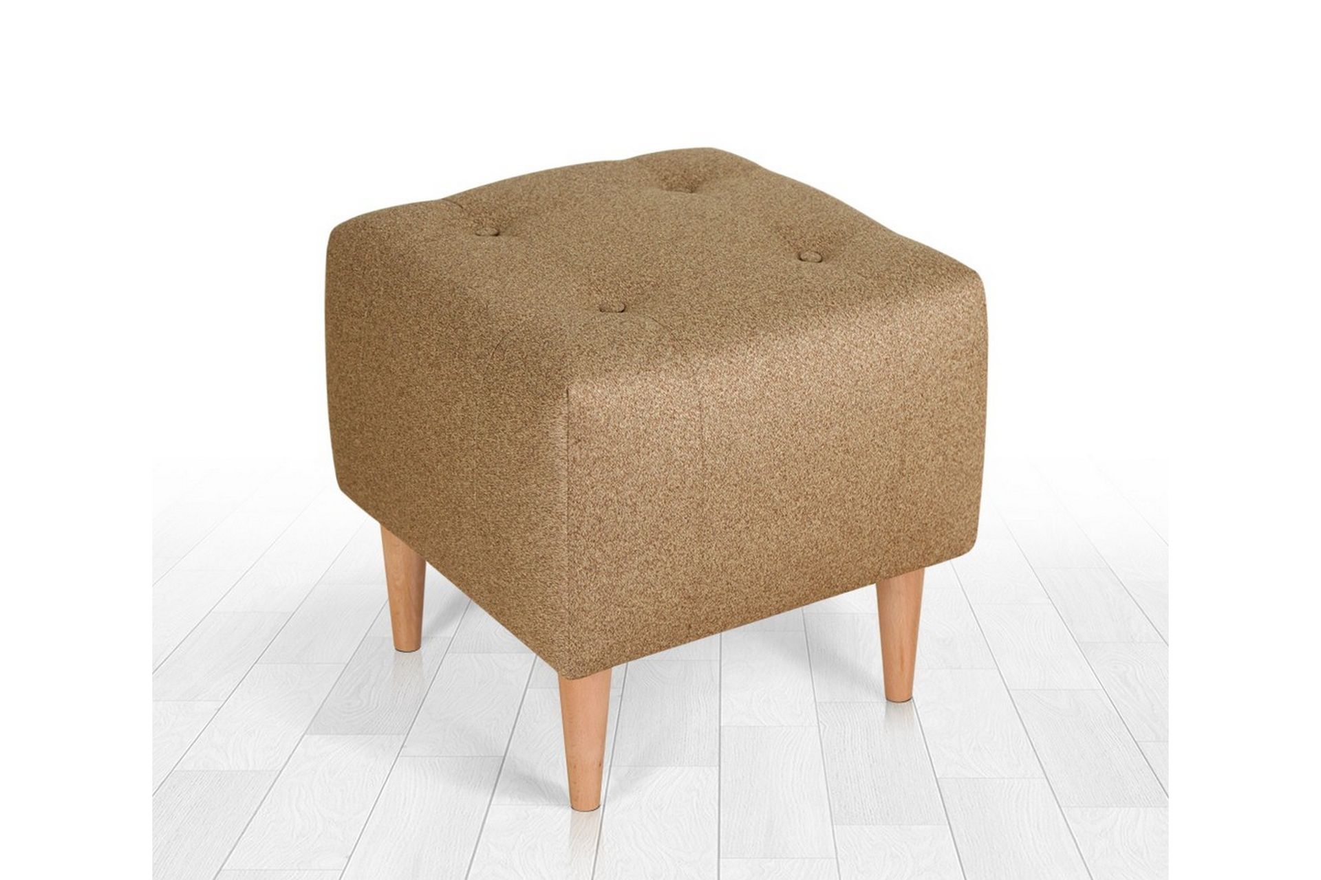 Grants Sittepuff 43 cm - Gull - Møbler - Stoler & lenestoler - Krakk - Puff