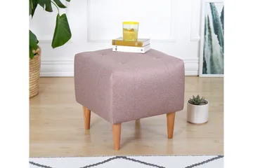 Grants Sittepuff 43 cm - Rosa - Møbler - Stoler & lenestoler - Krakk - Puff
