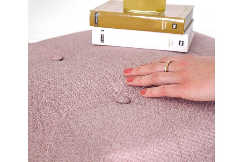 Grants Sittepuff 43 cm - Rosa - Møbler - Stoler & lenestoler - Krakk - Puff