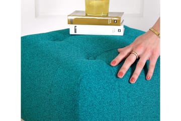 Grants Sittepuff 43 cm - Turkis - Møbler - Stoler & lenestoler - Krakk - Puff