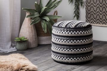 Guntur Puff 41 cm - Hvit - Møbler - Stoler & lenestoler - Krakk - Puff
